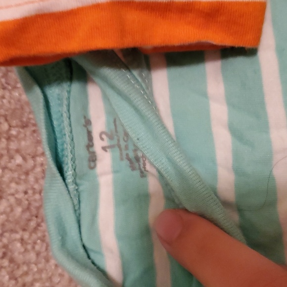 Set of 4 Carter's 12 months baby t shirts - Picture 5 of 5